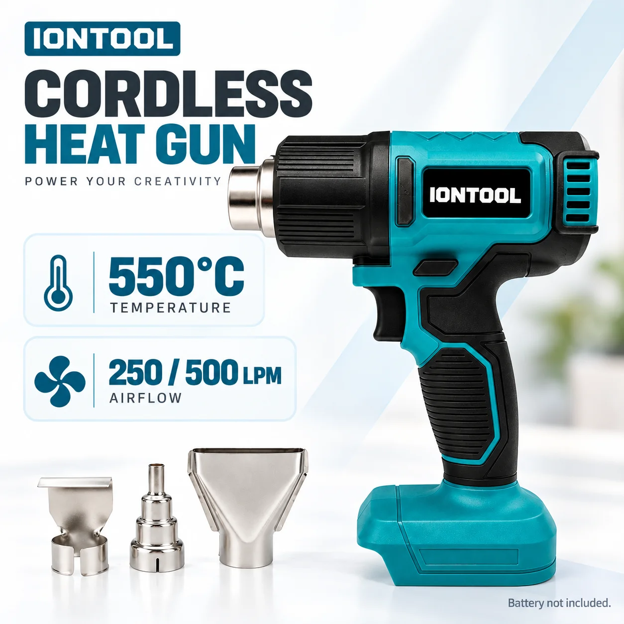 IONTOOL – wytrzymała, bezprzew – Cordless Heat Gun For Shrink Tubing recenzja i cena