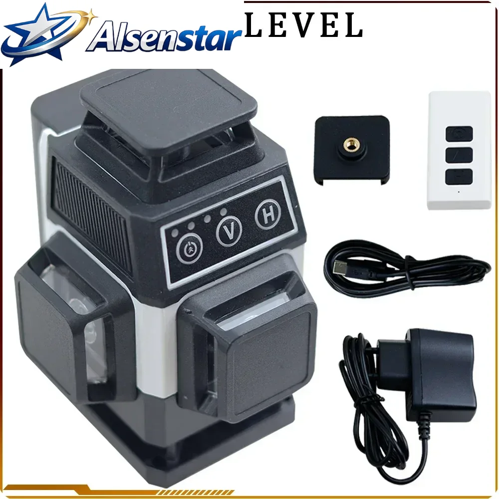 Poziomica laserowa 16 linii 4D – Laser Level 16 Lines 4D Green recenzja i cena