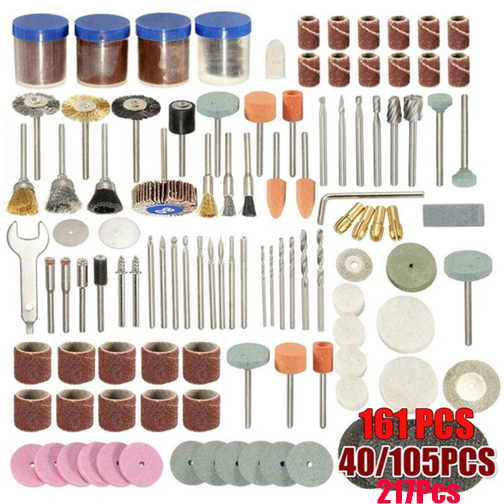 40 ~ 217 sztuk elektronarzędzi – Cordless Rotary Tool Kit Accessories recenzja i cena