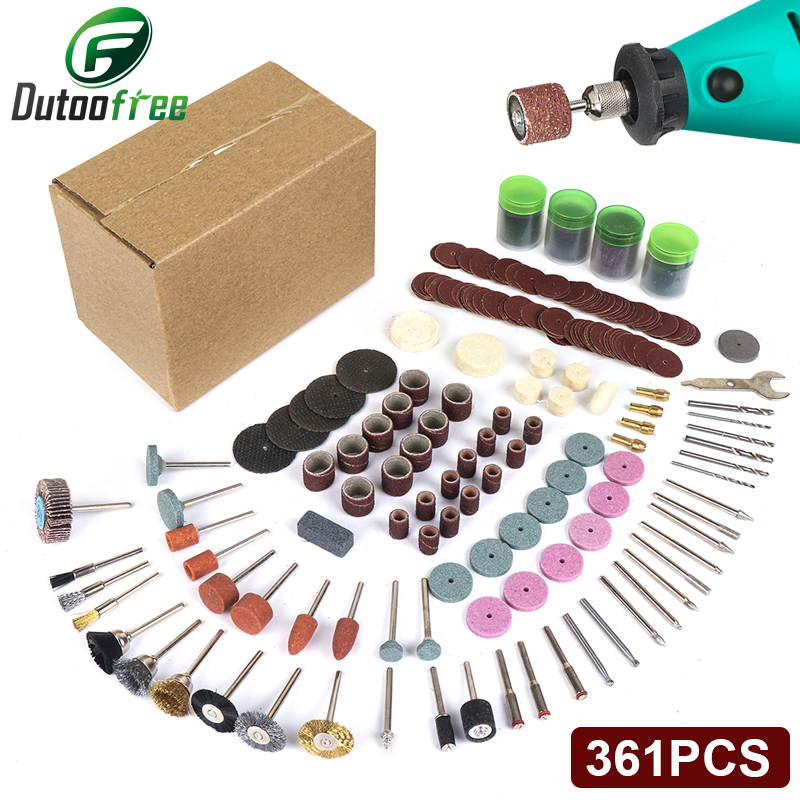361 sztuk/partia elektronarzęd – Cordless Rotary Tool Kit Accessories recenzja i cena